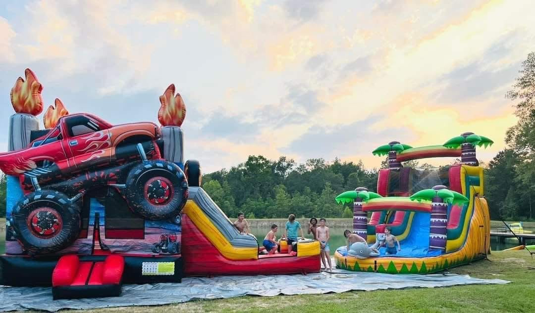 Monster Truck Combo Unit with pool wet or dry use